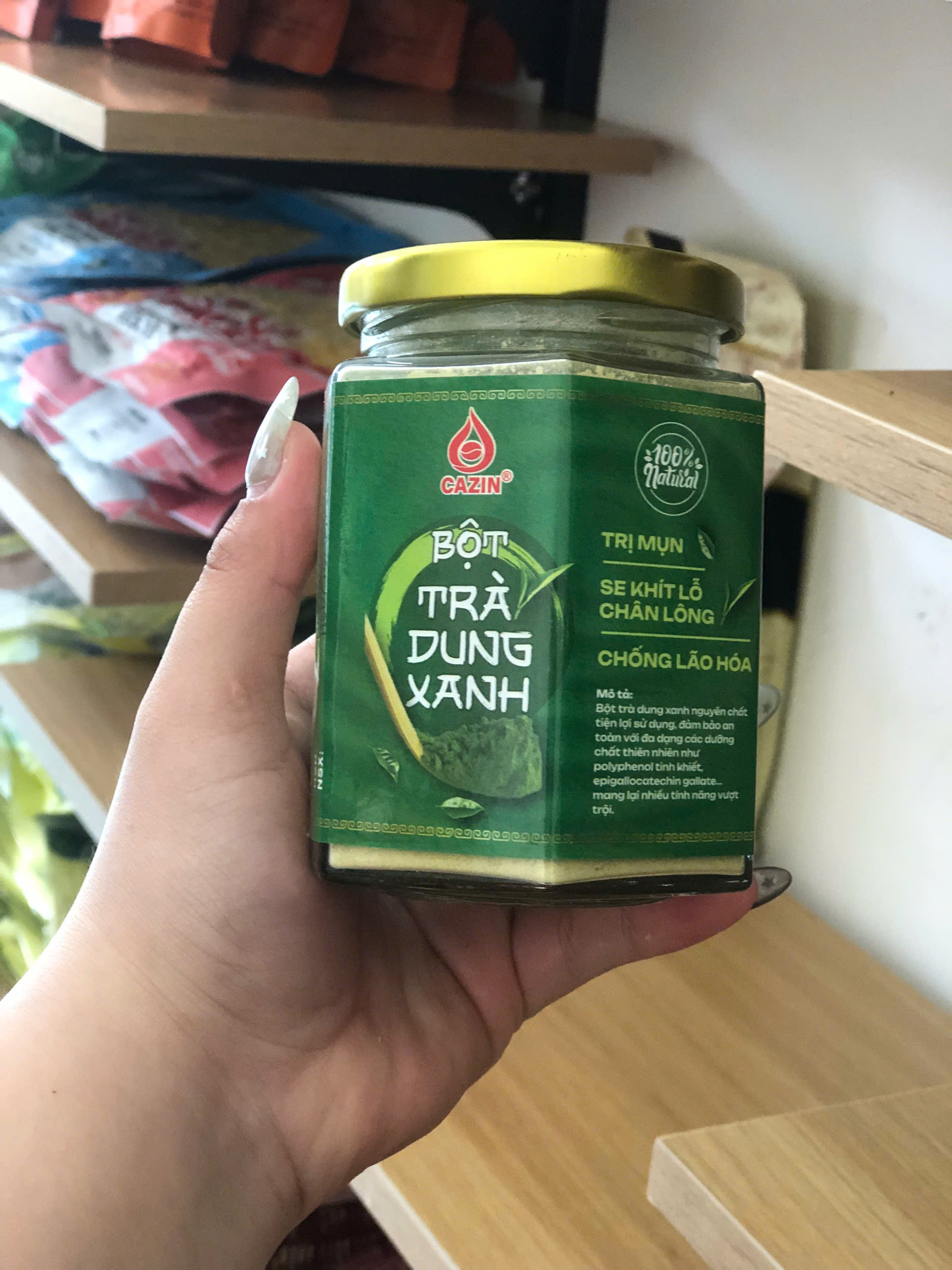 Bột Trà Dung Xanh